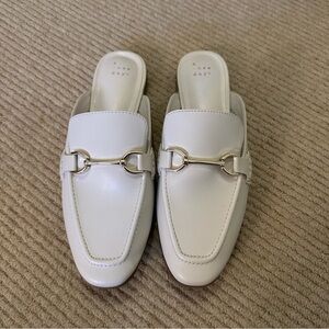 A New Day Women's Off-White Loafers